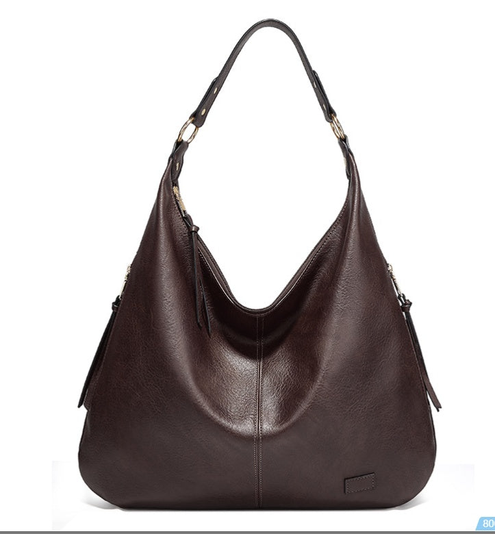 Women's Bag Shoulder Bag Casual Tote Bag Dark coffee