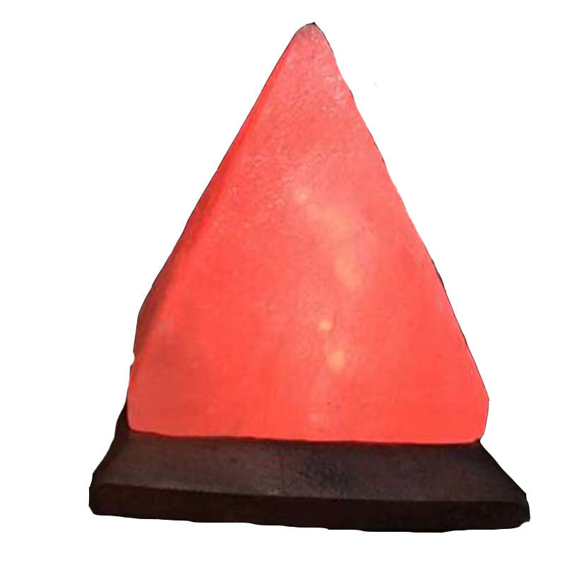 Pyramid-shaped Salt Lamp Usb Crystal Colorful Color Changing Multiple Shapes