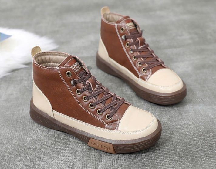 Women's short boots soft sole casual sports shoes