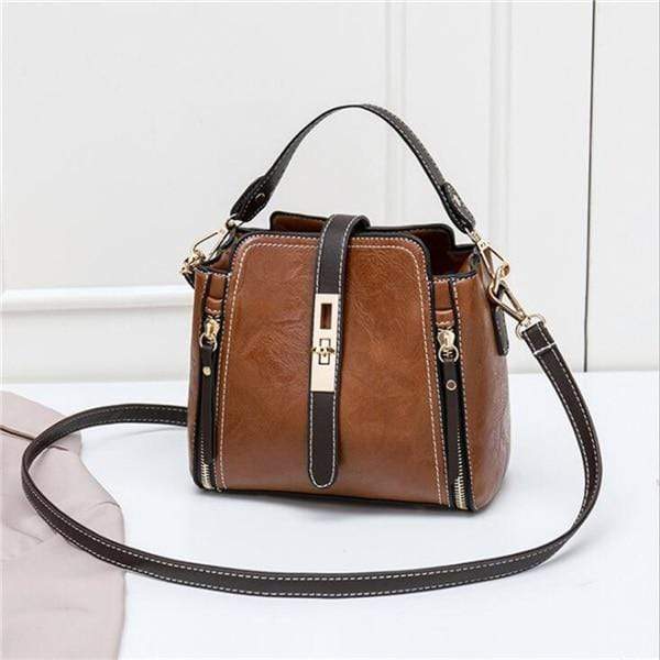 Women Shoulder Bag Brown S