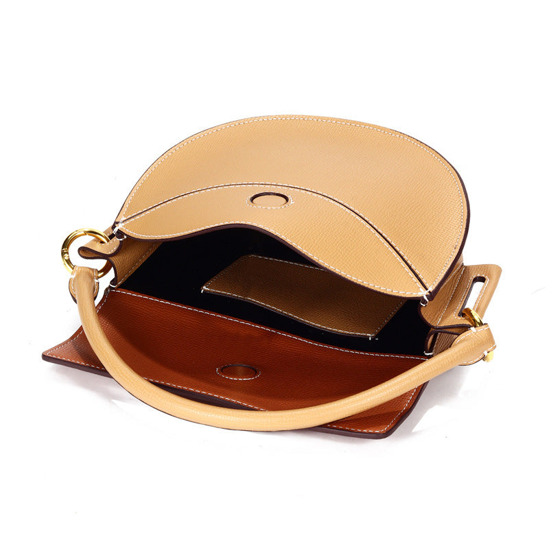 Saddle bag handbags European and American new niche crescent bags