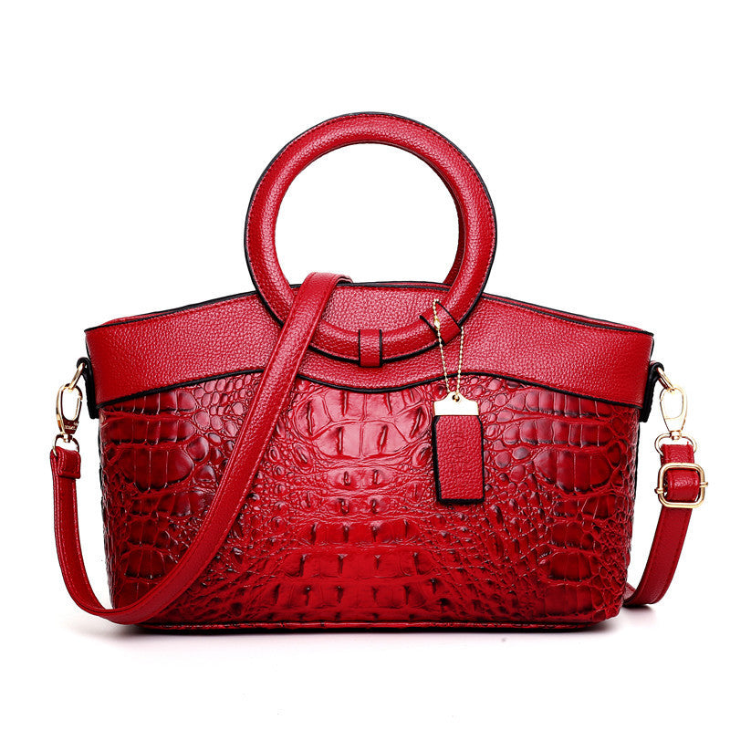 Gykaeo Luxury Handbags Women Bags Designer Woman Leather Red