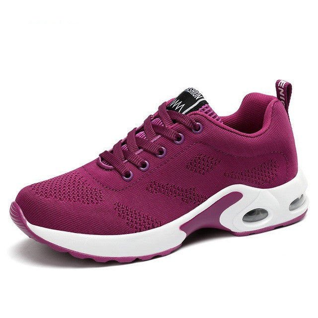 Ladies Shoes For Women Comfortable Sneakers Sporty Purple