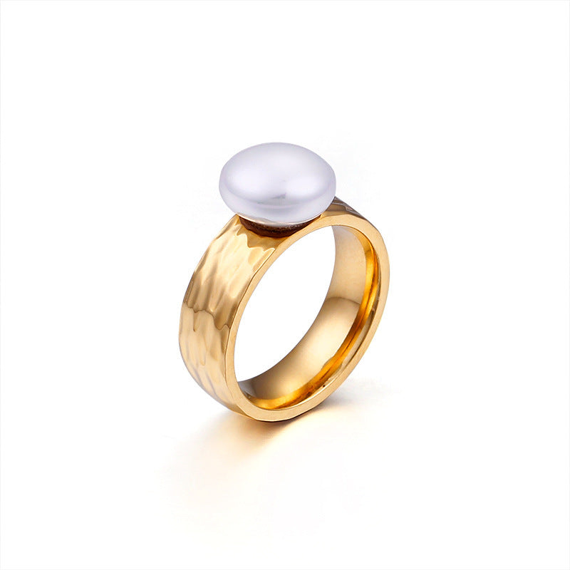 Pearl Ring 6mm Ring