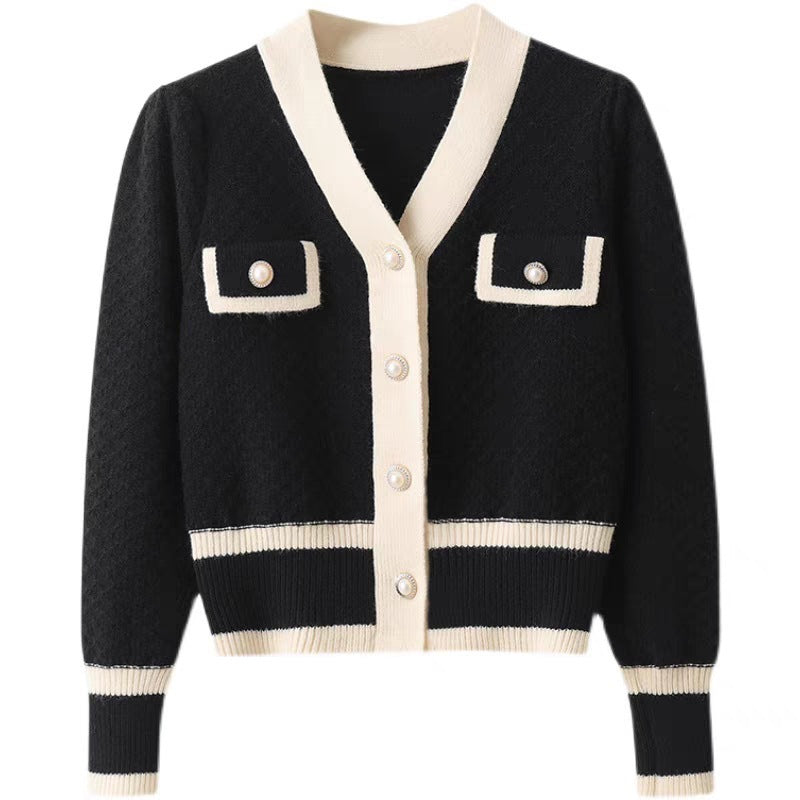 Short Sweater Loose Fashionable Stylish Sweater Coat