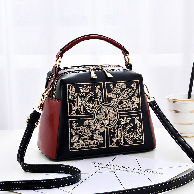 Women's Shoulder Bag Cross-body Embroidery