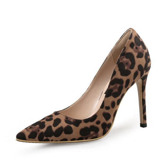 Leopard Heels 8cm