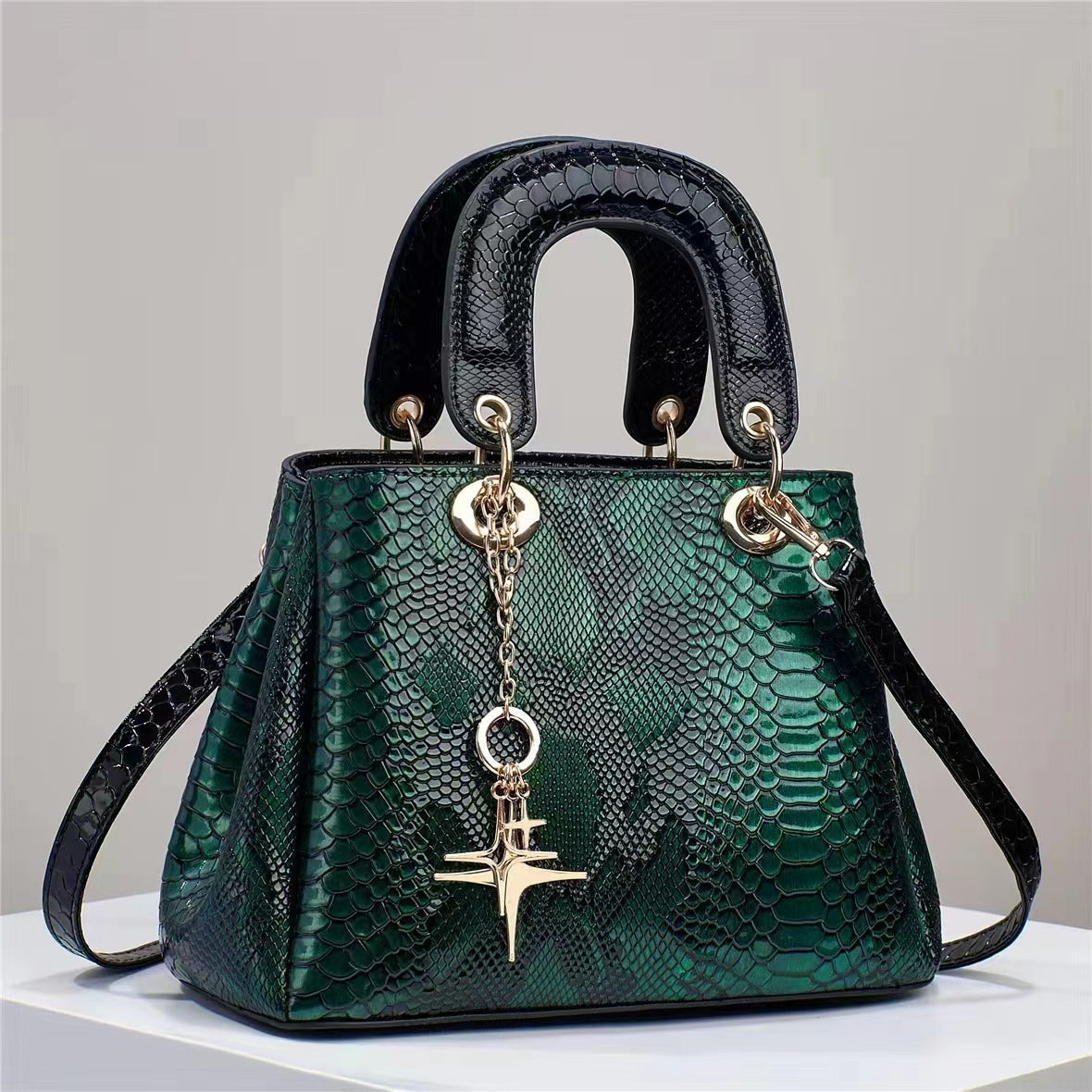 Women's Fashion All-match Shoulder Messenger Bag Green