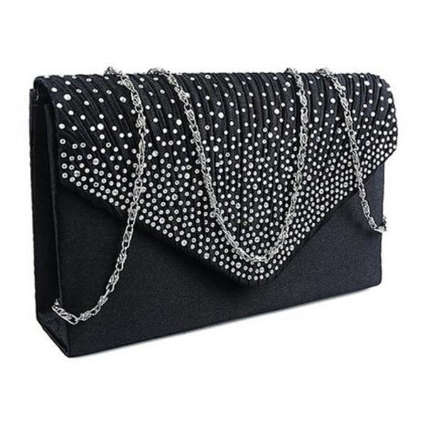 Simple & Elegant Evening Bag - Black Family