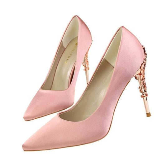 LAKESHI Fashion Women Shoes Pink