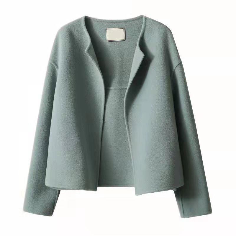 Round Neck Short Coat All-matching Youthful-looking Cardigan Top