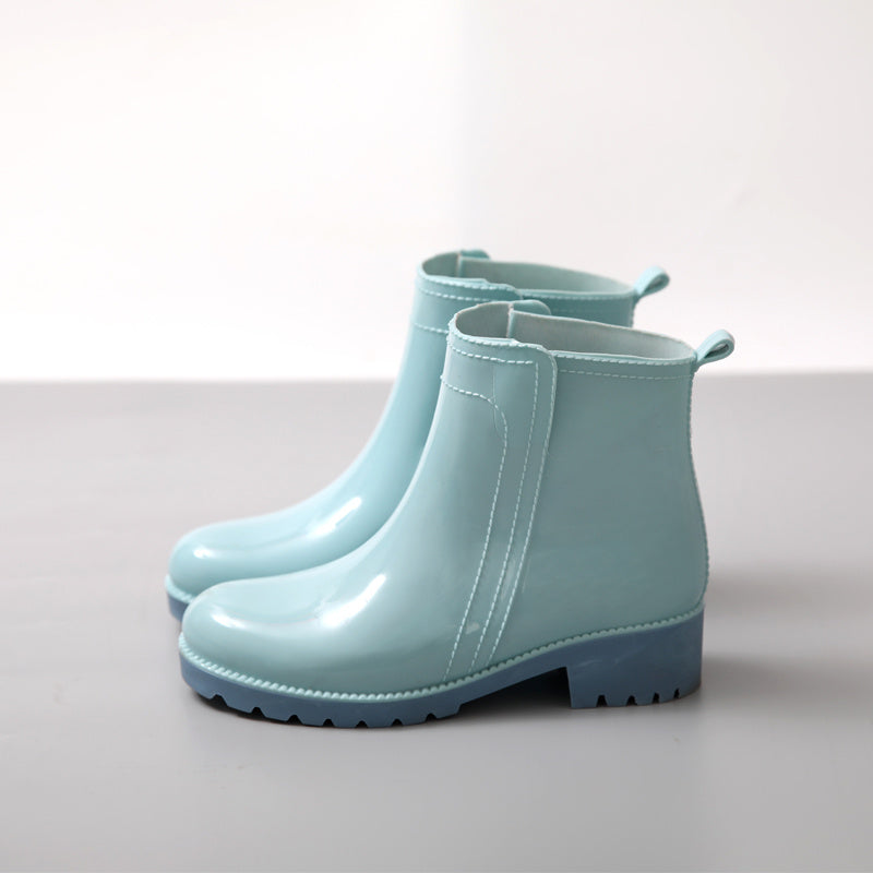 NEW Boots For Women Waterproof Non-slip Light Green