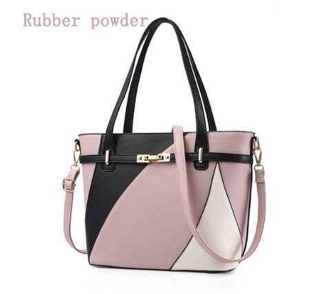 Women Shoulder Bags Fashion Famous Brand Women Handbag Luxury Handbags Crossbody Bag Large Capacity rubber pink