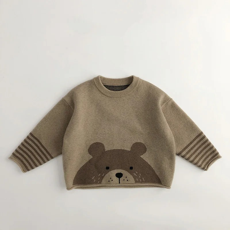 Kids' Sweater Baby Boy And Girl Pullover Base Knitwear Bear