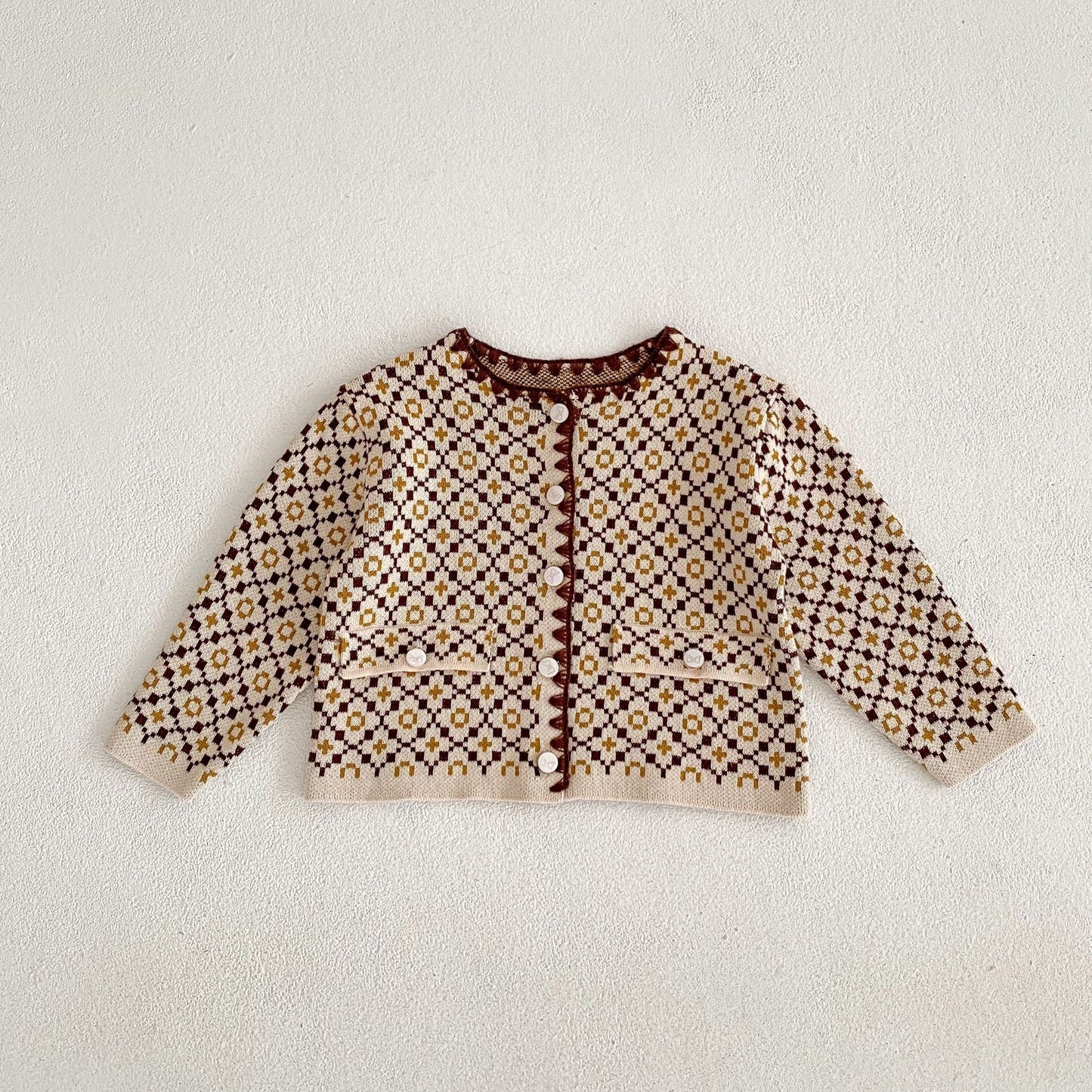 Knitted Little Fragrant Sweater Coat Coat