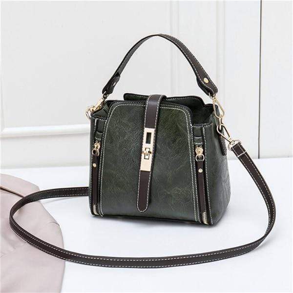 Women Shoulder Bag Green S