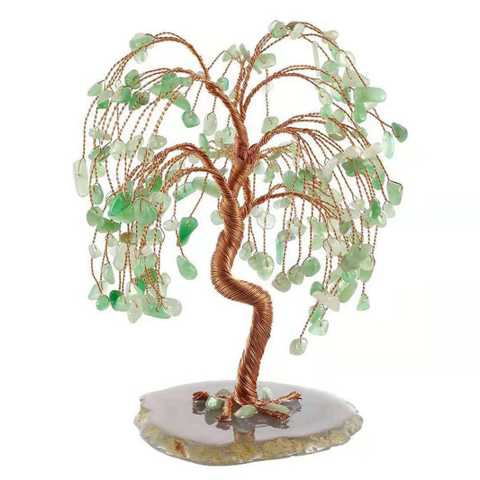 Willow Crafts Home Office Decoration Green Dongling