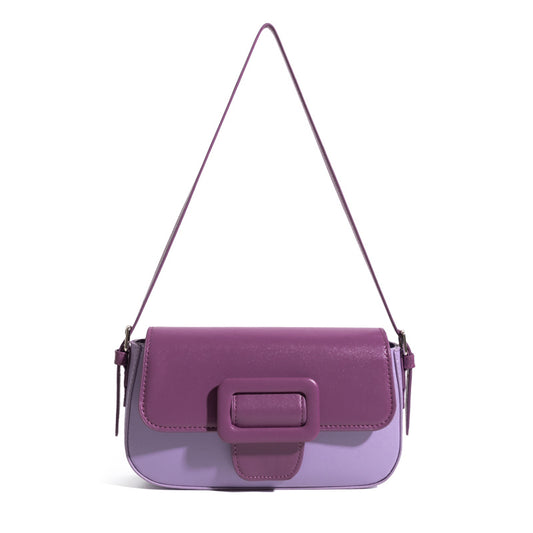 Korean Style Shoulder Bag Fashion Cambridge Bag Small Bag Trend Purple