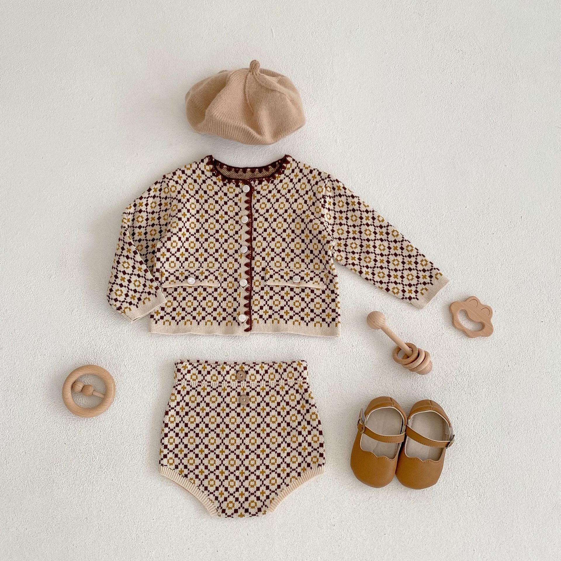 Knitted Little Fragrant Sweater Coat