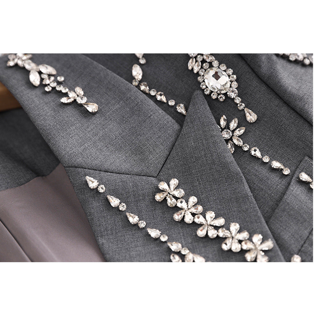 Latin American Dongfeng Super Heavy Industry Beaded Business Suit And Dress