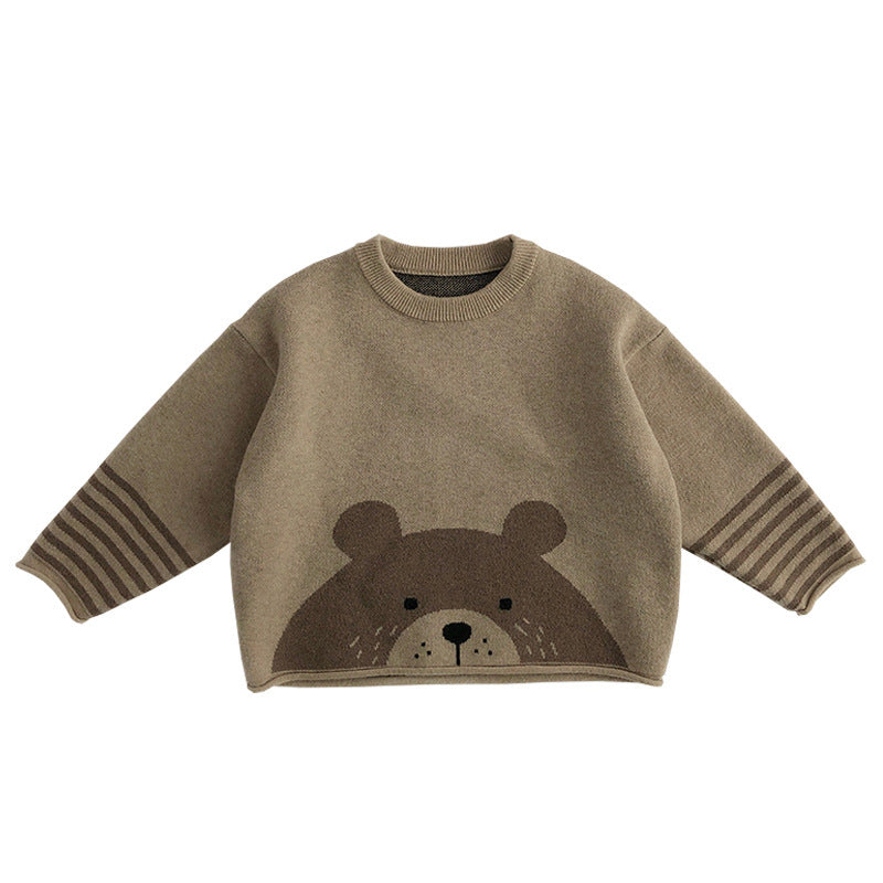 Kids' Sweater Baby Boy And Girl Pullover Base Knitwear