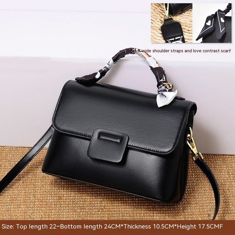 Women's Crossbody Bag High-grade Versatile Shoulder Black